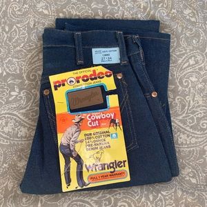 Wrangler cowboy cut jeans
